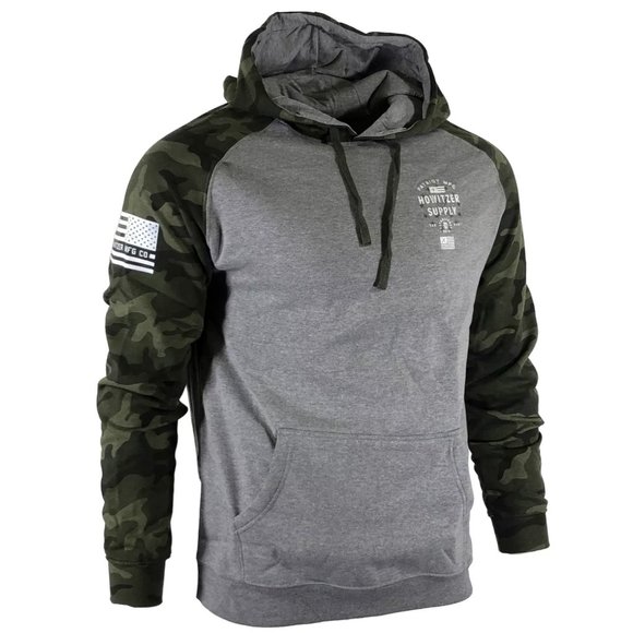 Howitzer Style Women's Hoodie Sweatshirt ARMS Military Grunt - Picture 8 of 15